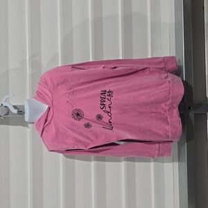 Urban Smalls Pink Hooded Long Sleeve Top‎ Size Medium